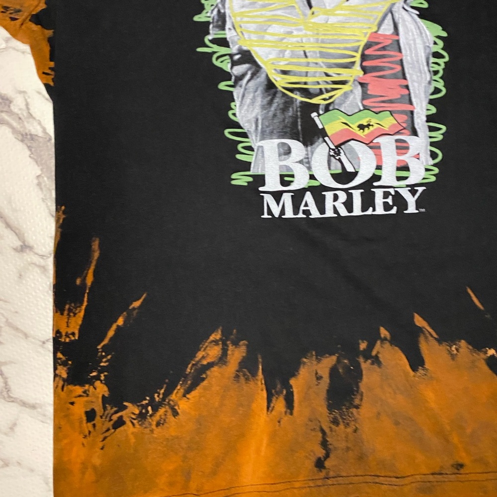 Bob Marley Reverse Dye Tee - Picture 4 of 8